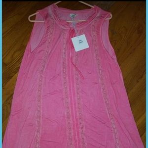 Pink umgee dress small
